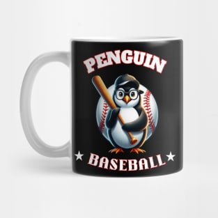 penguin baseball Mug